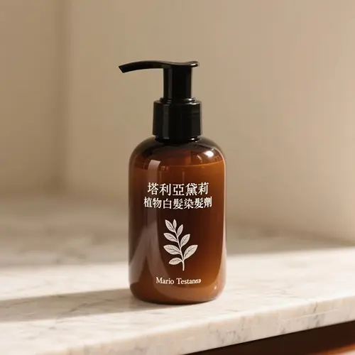 塔利亞黛莉植物白髮染髮劑